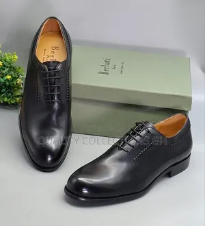 Leather Authentic Black Shoe