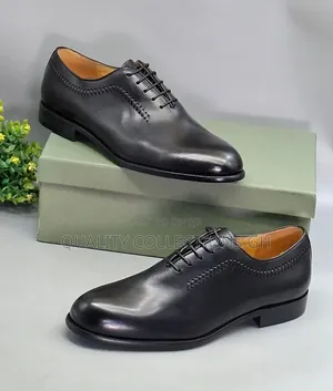 Leather Authentic Black Shoe