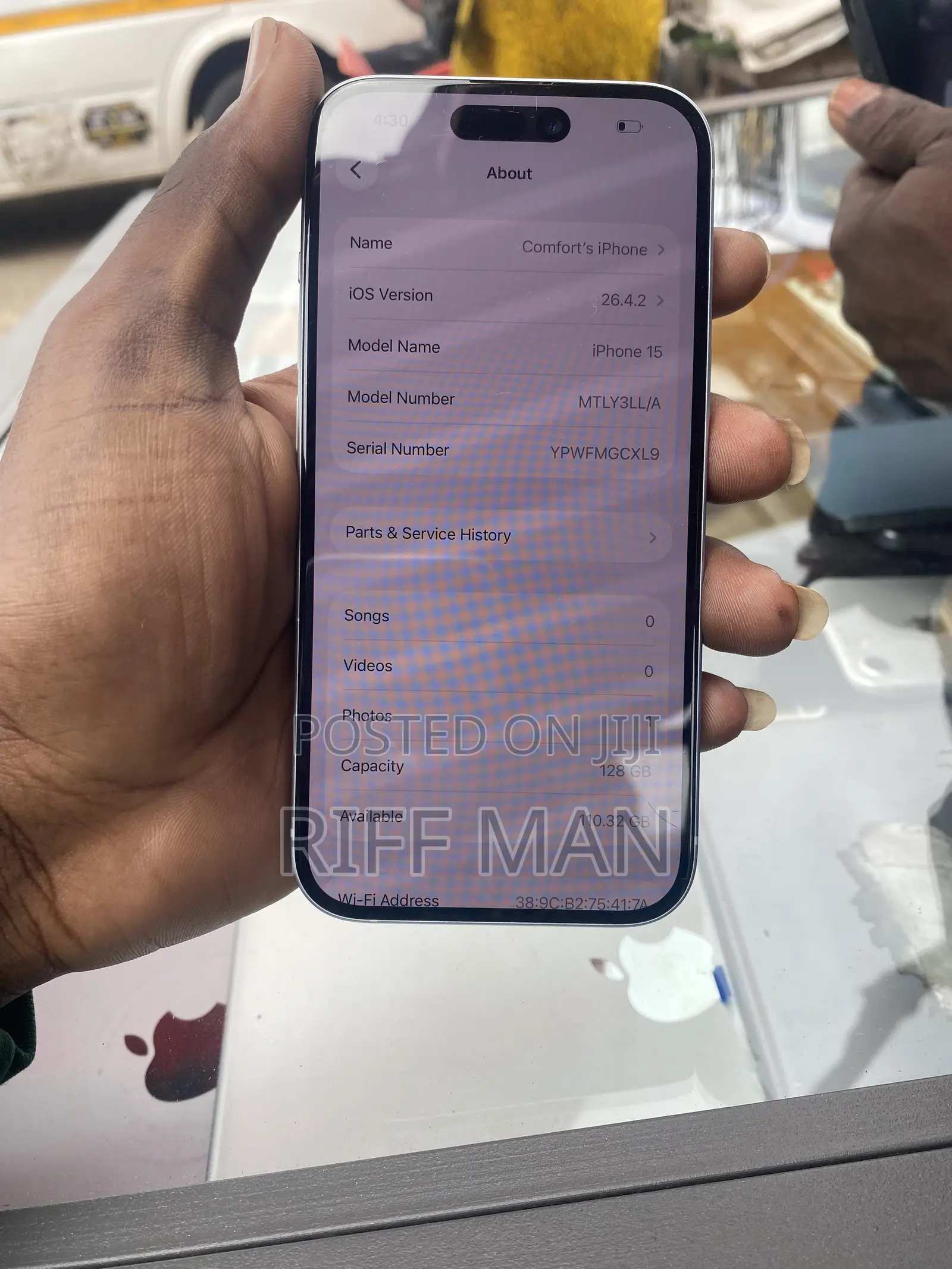 Apple iPhone 15 128 GB White