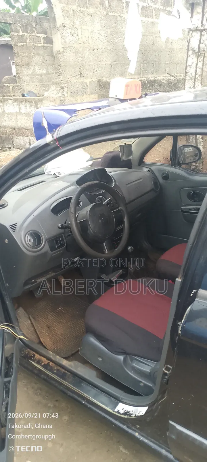 Chevrolet Matiz 2009 Black