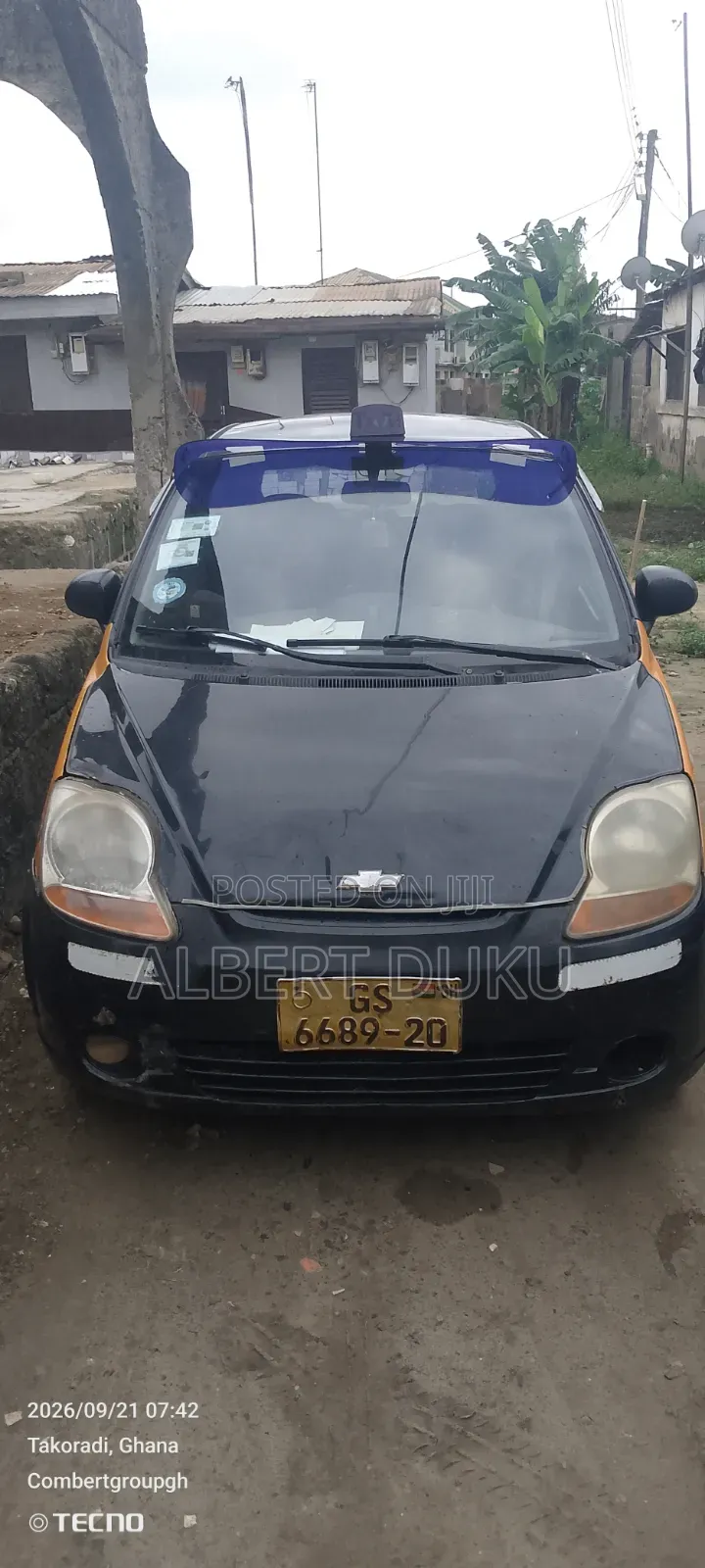 Chevrolet Matiz 2009 Black