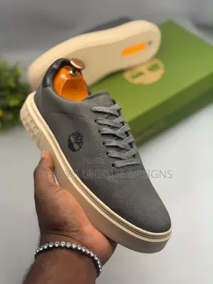 Timberland Maple Grove Urban Luxe Leather Low Sneakers – Slate Grey