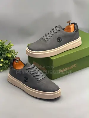 Timberland Maple Grove Urban Luxe Leather Low Sneakers – Slate Grey