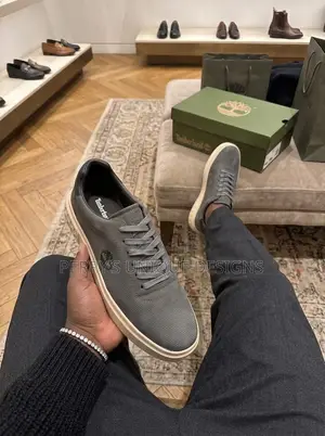 Timberland Maple Grove Urban Luxe Leather Low Sneakers – Slate Grey