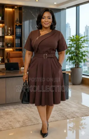 Moderna Ladies Flare Office Dress
