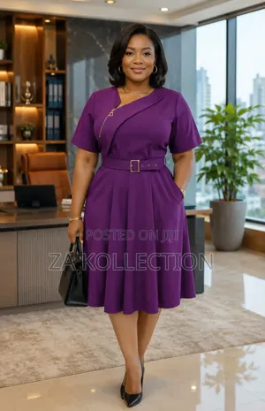 Moderna Ladies Flare Office Dress