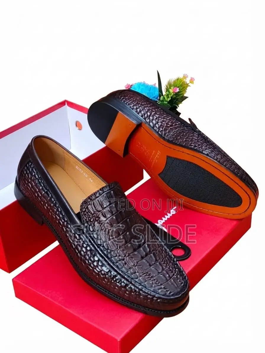 Crocodile Leather Loafer