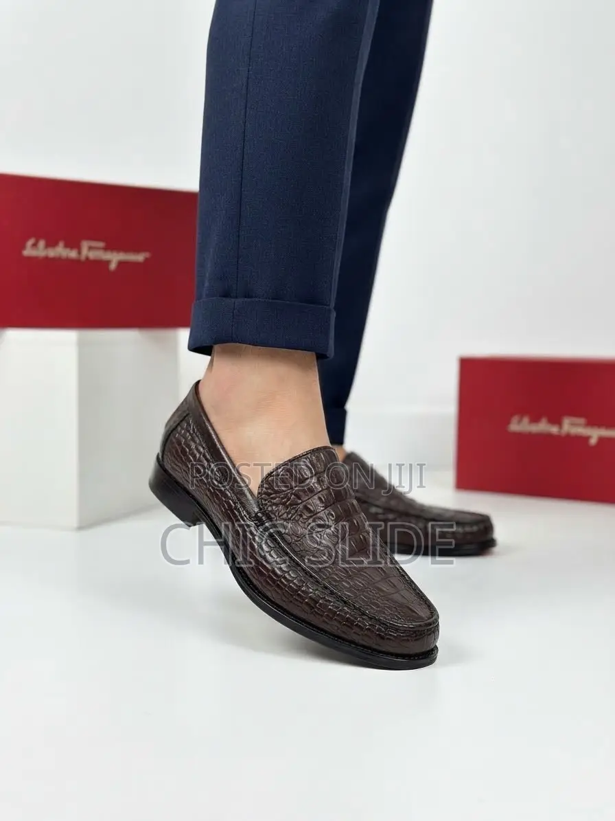 Crocodile Leather Loafer