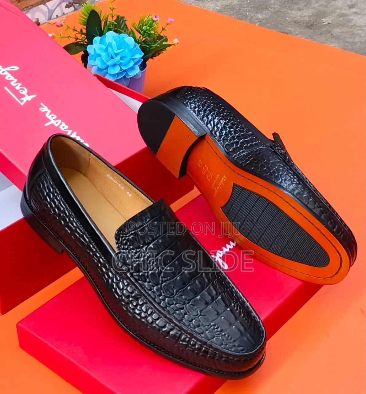 Crocodile Leather Loafer