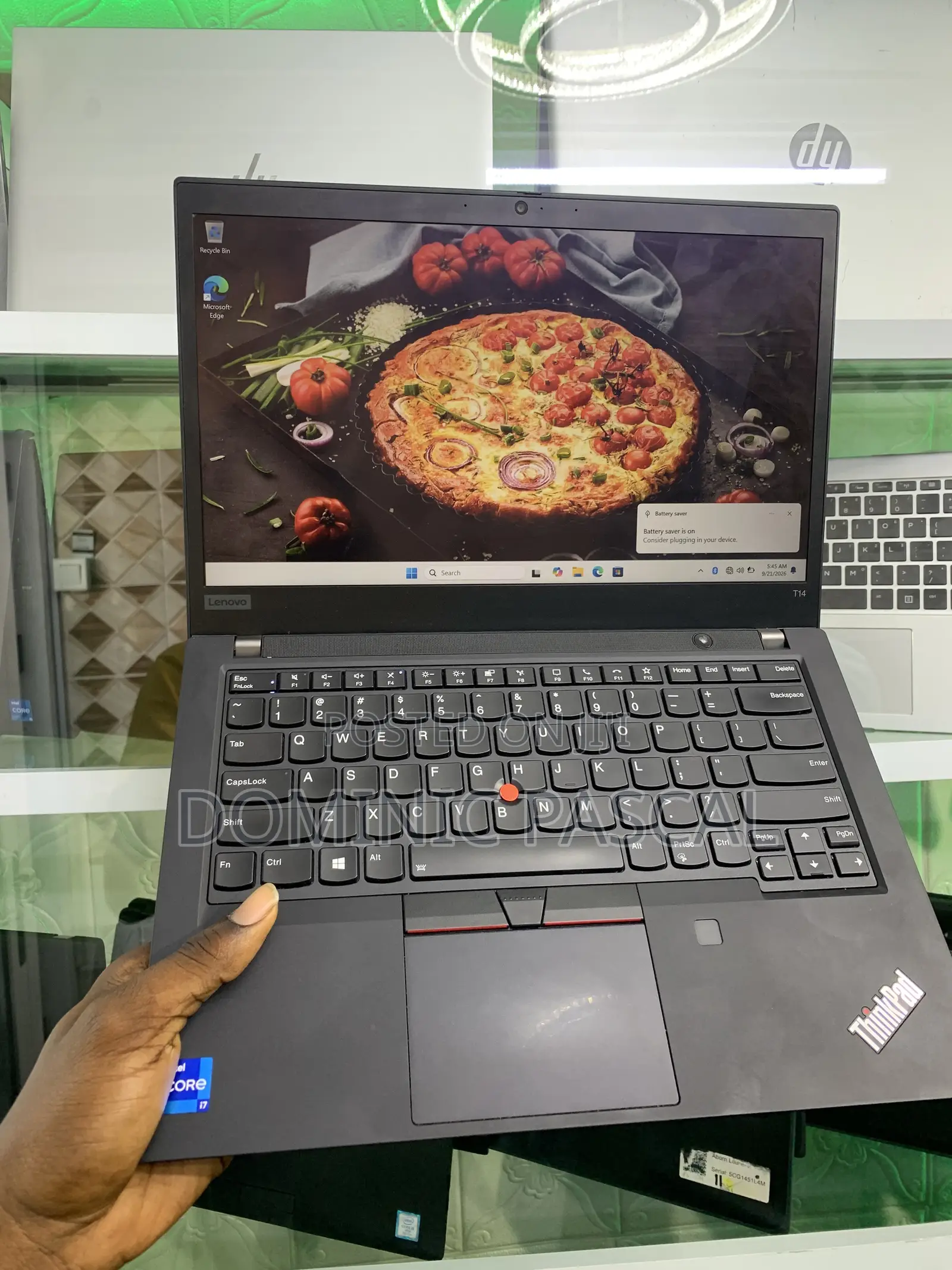 Laptop Lenovo ThinkPad T14 16GB Intel Core i7 SSD 512GB