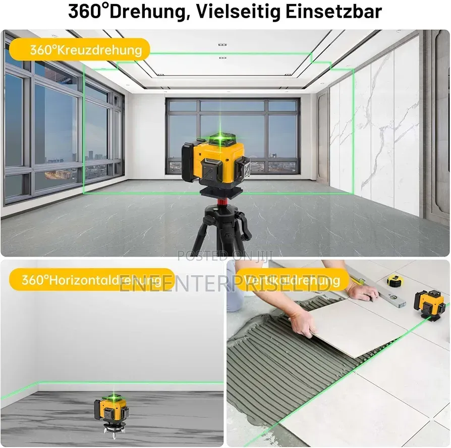 16 Line High Precision Spirit Laser Level Set