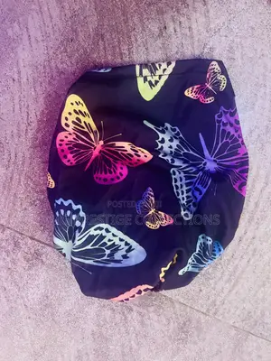 Women's Colorful Butterfly Print Flower Knot Headwrap