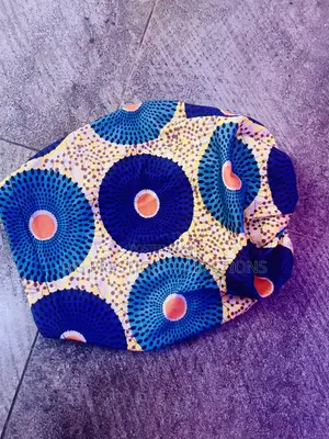 Women's African Print Floral Knot Turban Ca