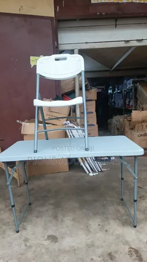 Foldable Table Chair Available!