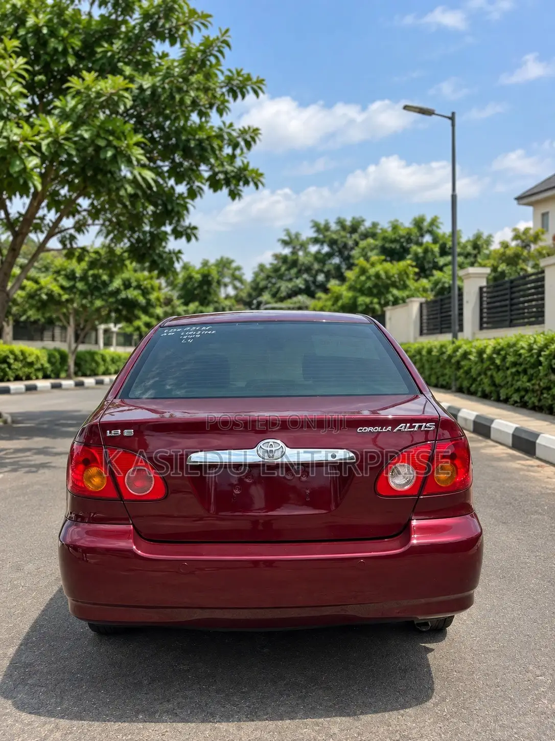 Toyota Corolla 1.8 VVTL-i TS 2007 Burgundy