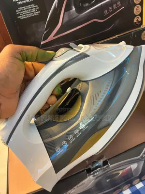 George Home Black and Gold One Temp Steam Iron From UK