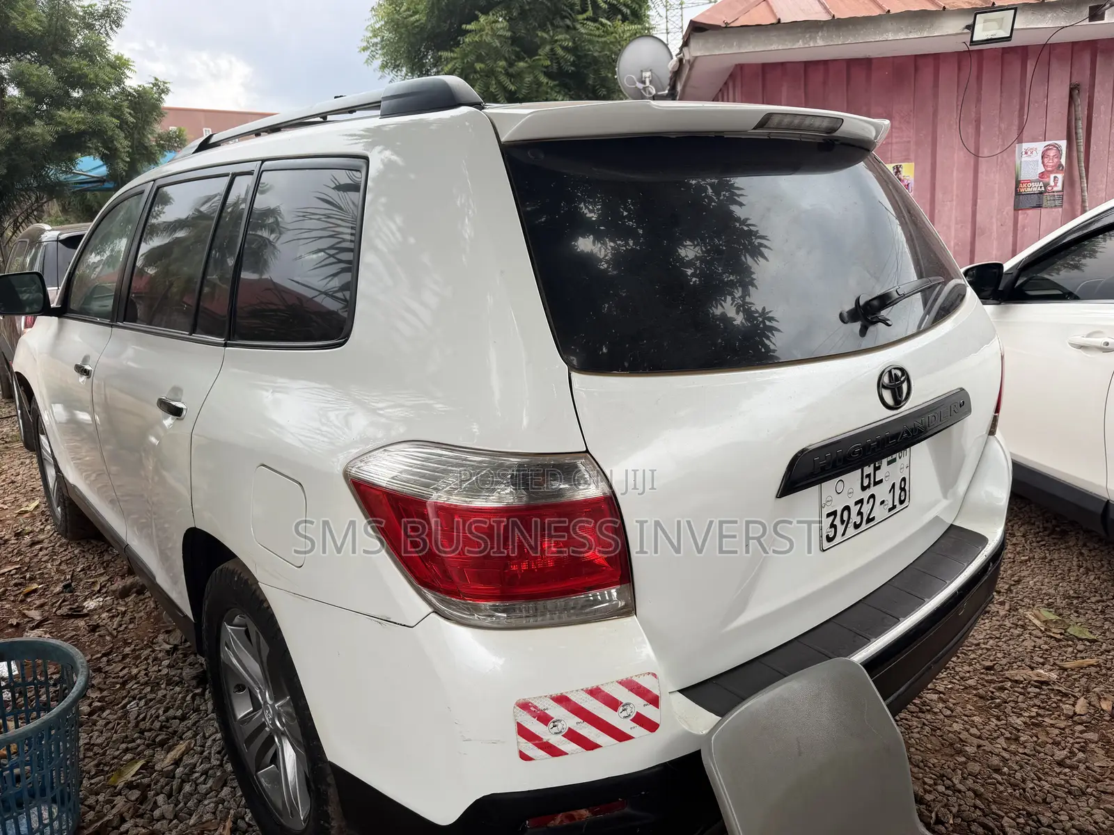 Toyota Highlander Limited 3.5l 4WD 2013 White