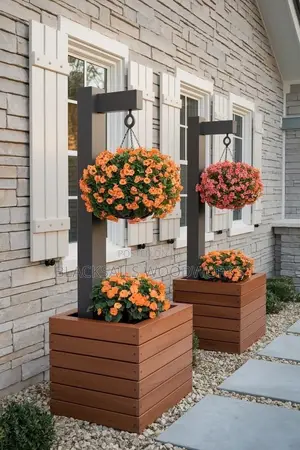 Wooden Planters Boxes /Wooden Flower Pots for Sale