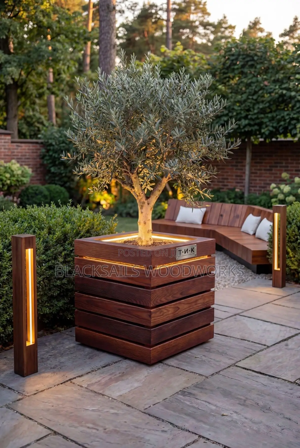 Wooden Planters Boxes /Wooden Flower Pots for Sale