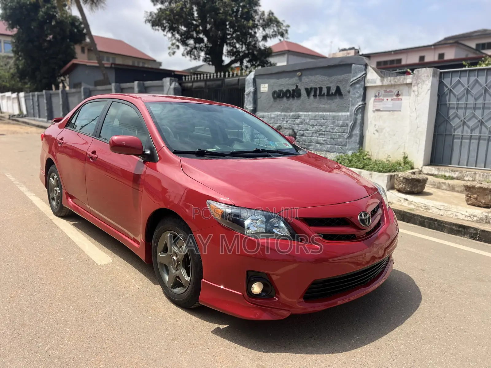 Toyota Corolla S 4dr Sedan (1.8L 4cyl 4A) 2013 Red