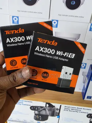 Tenda AX300 Wi-Fi 6 Wireless Nano USB Adapter (Model W311MI).