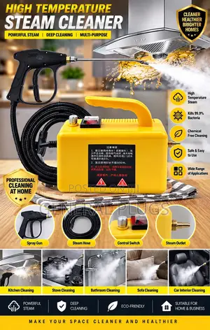 Professional Stream Deep Cleaning for Cars , AC , Kitchen ,Windows Etc
