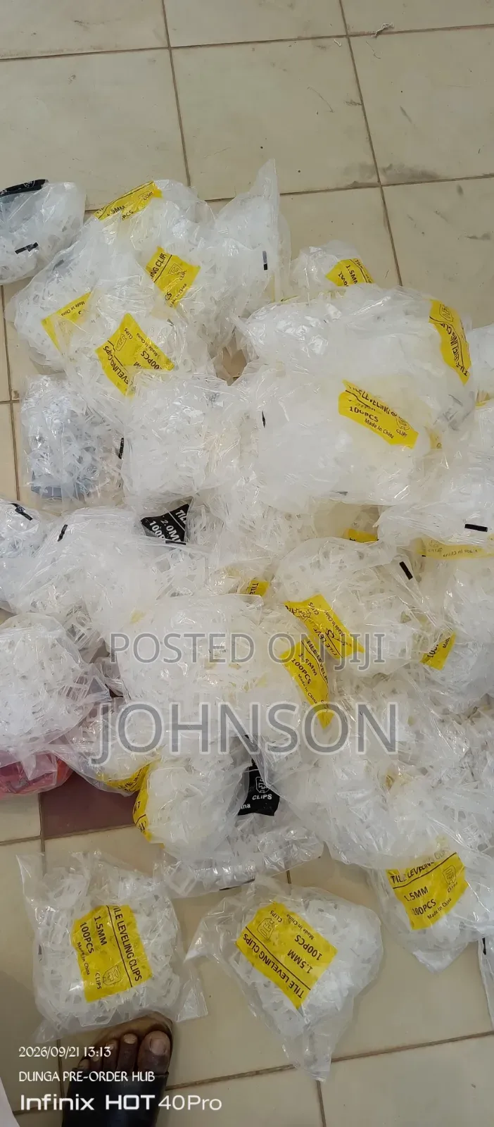 Tiles Leveling Spacer/Wedges 1.5/2mm