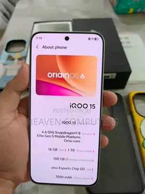 New Vivo iQOO 15 512 GB Silver