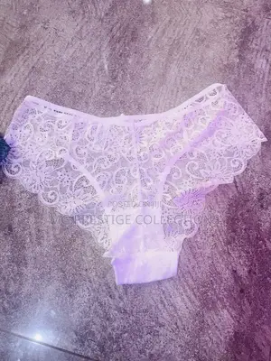 Ladies Sexy White Full Lace Panty - Size L