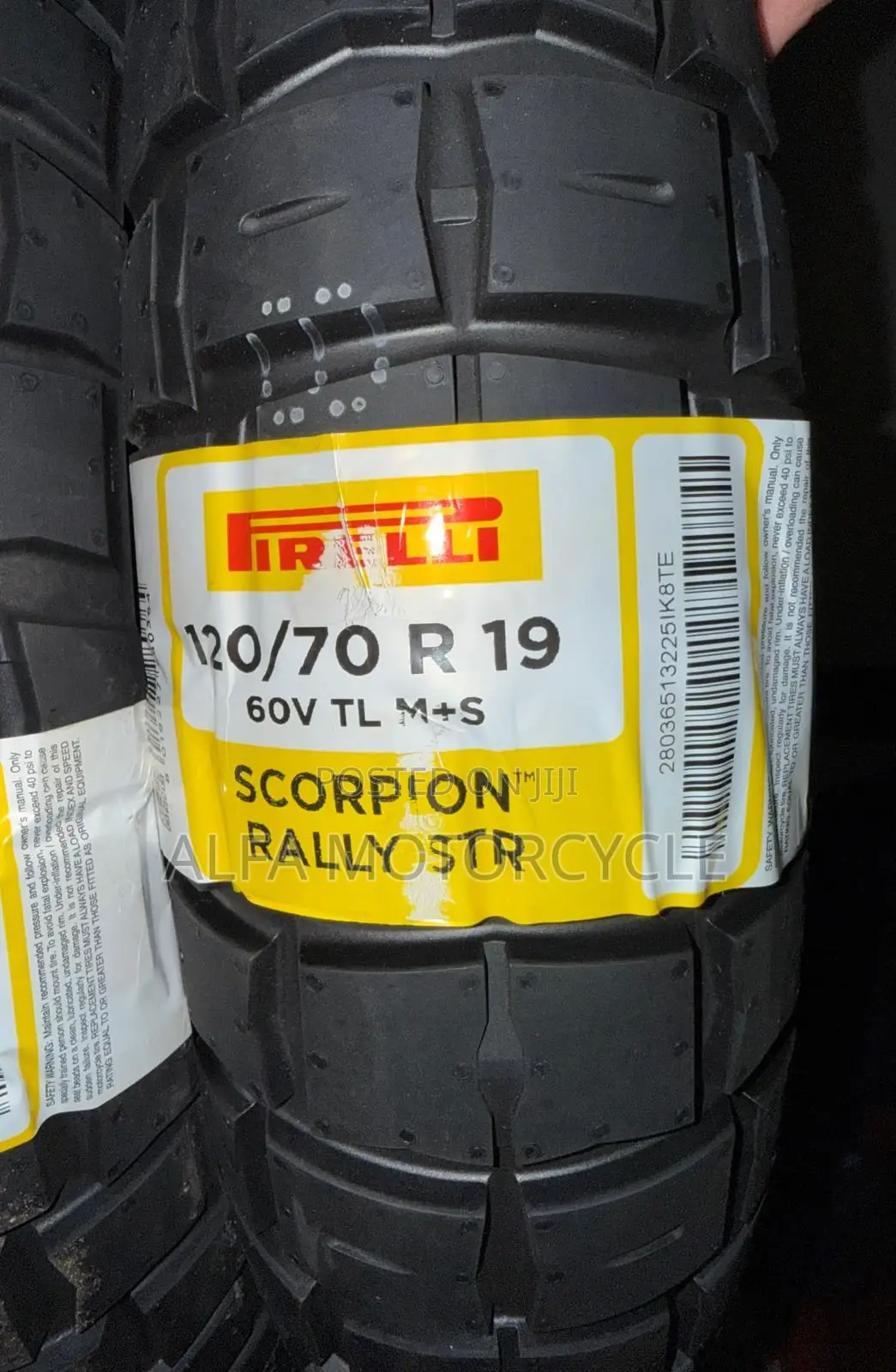 Pirelli Scorpion Rally STR Tyres for BMW GS 120/70 R19 170/60 R17
