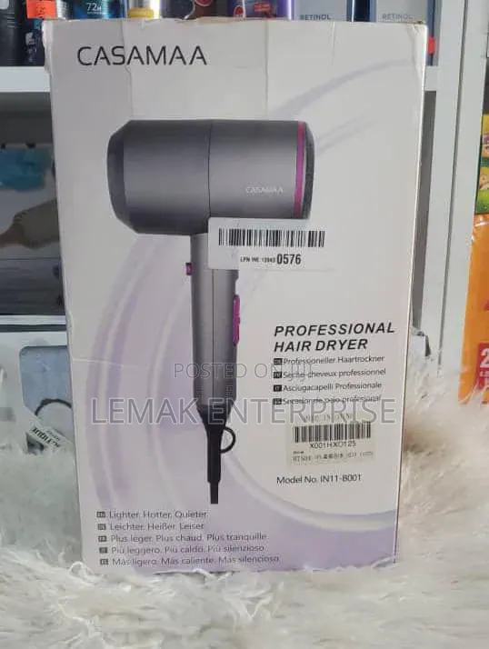 CASAMAA Professional Ionic Hair Dryer From UK