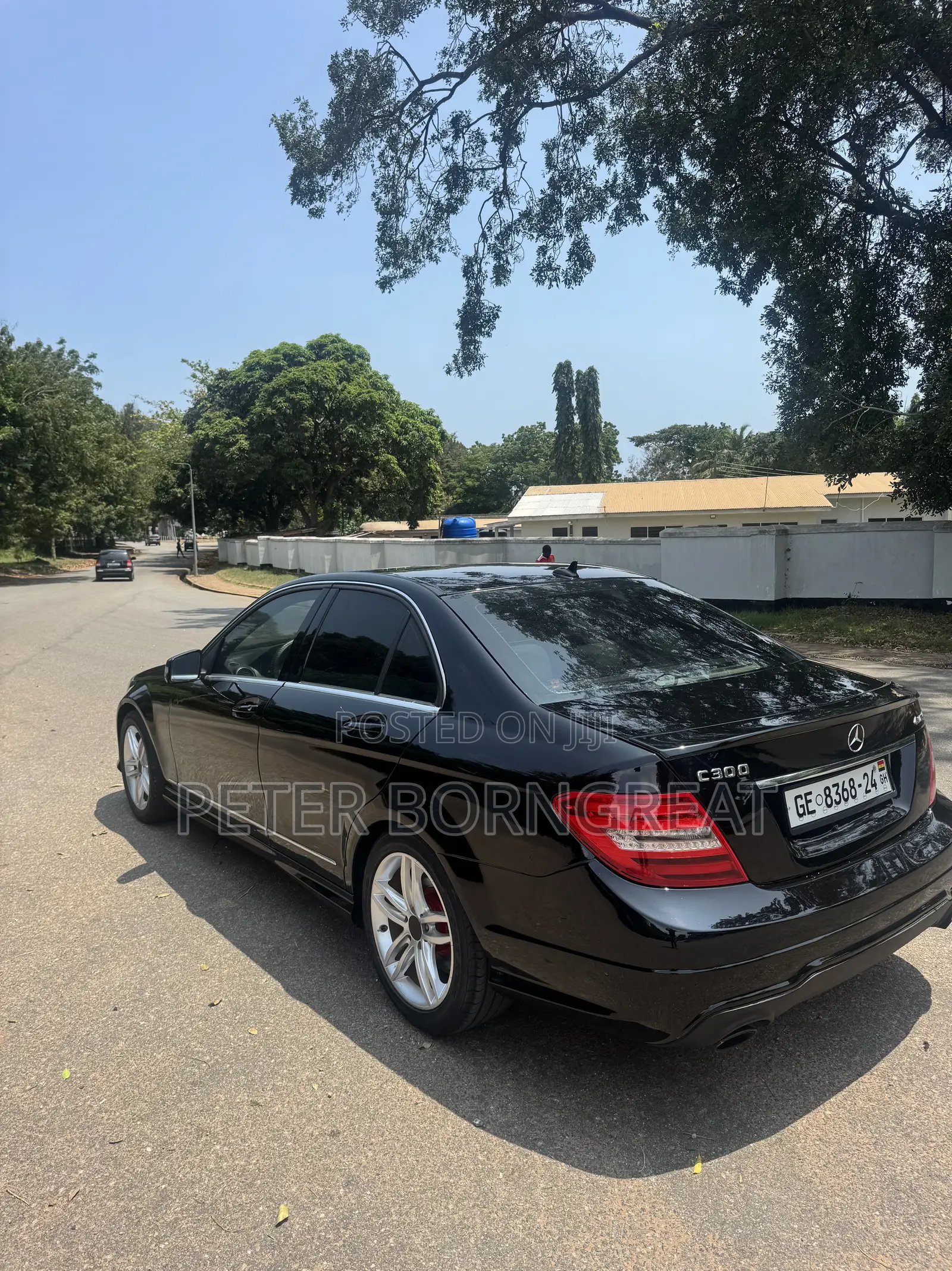 Mercedes-Benz C300 Sport 4Matic Sedan AWD (3.0L 6cyl 7A) 2012 Black