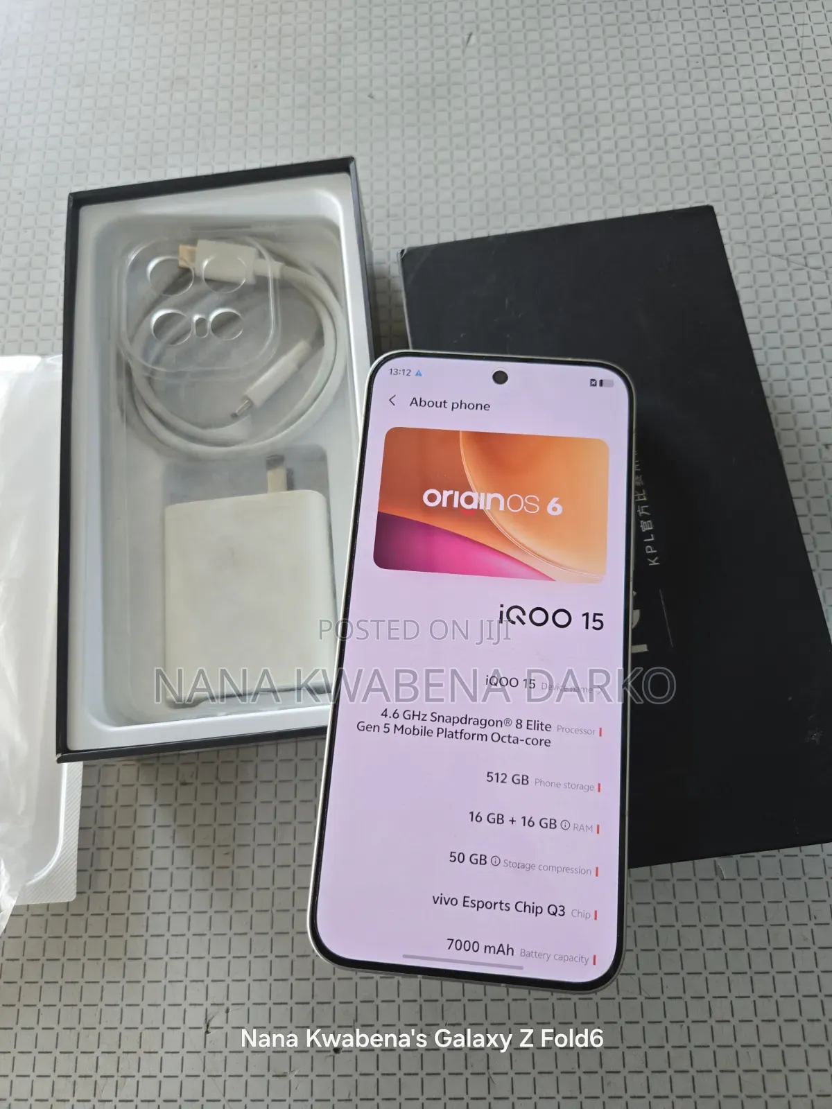 Vivo iQOO 15 512 GB White