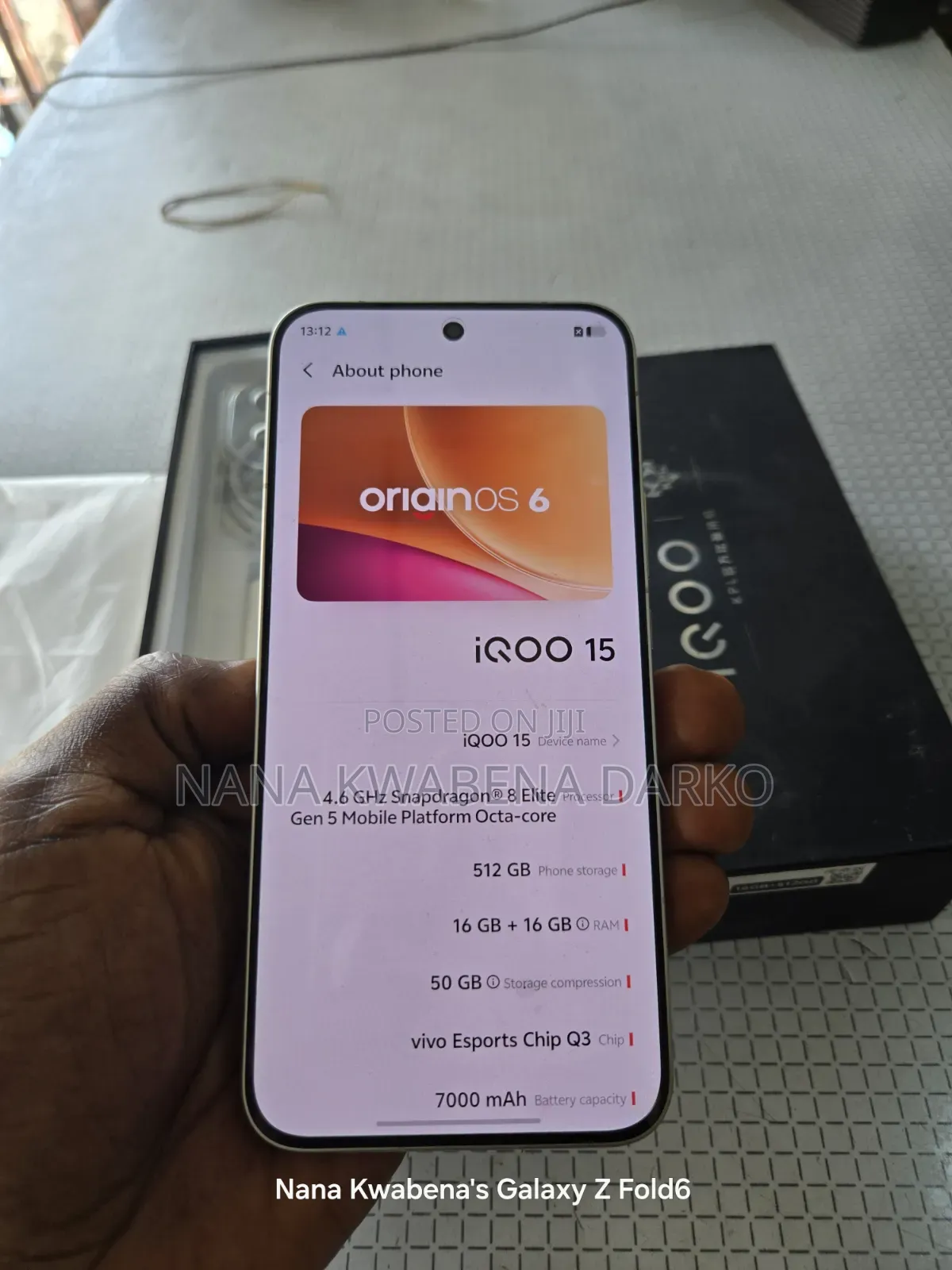 Vivo iQOO 15 512 GB White