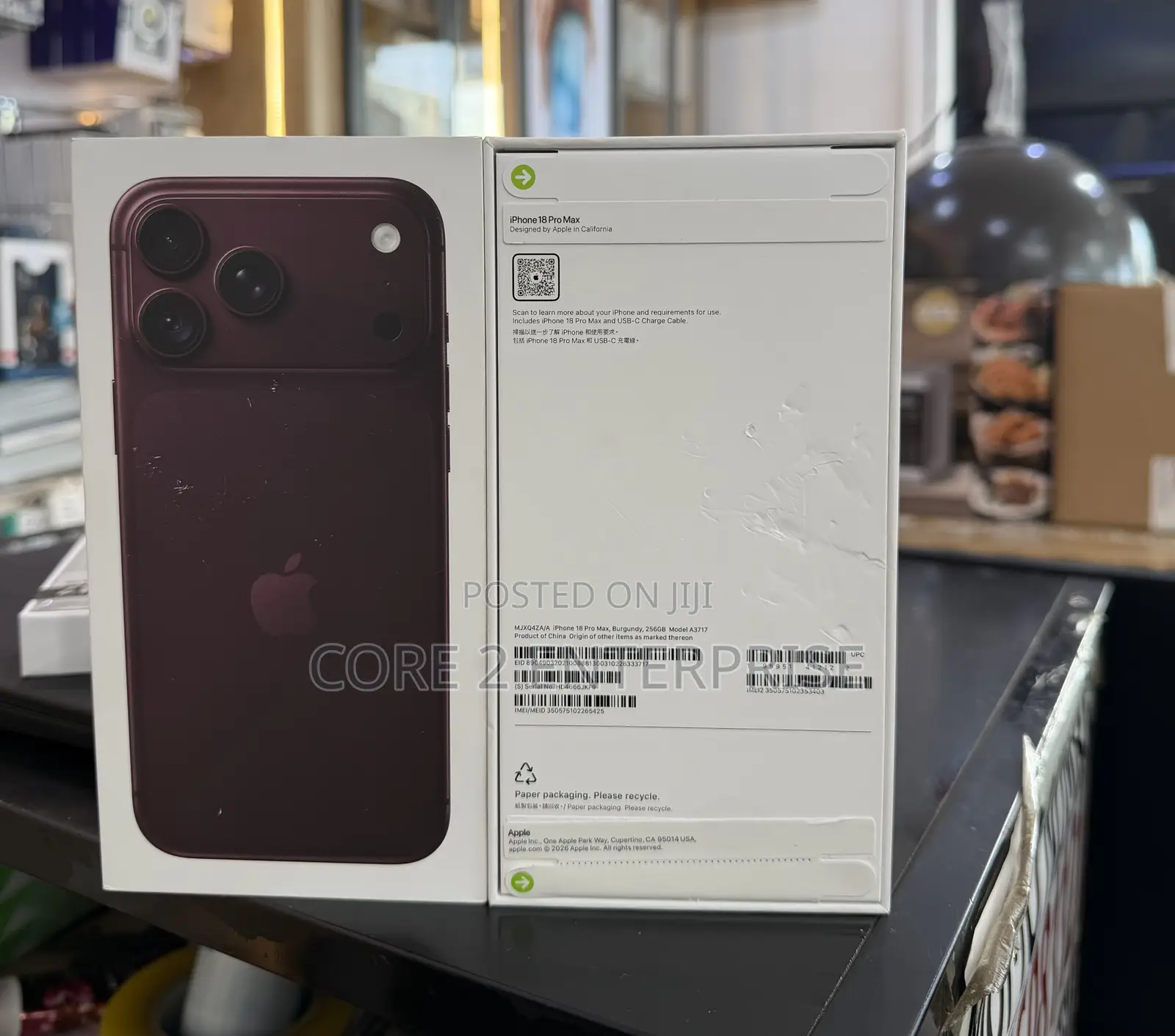 New Apple iPhone 18 Pro Max 256 GB