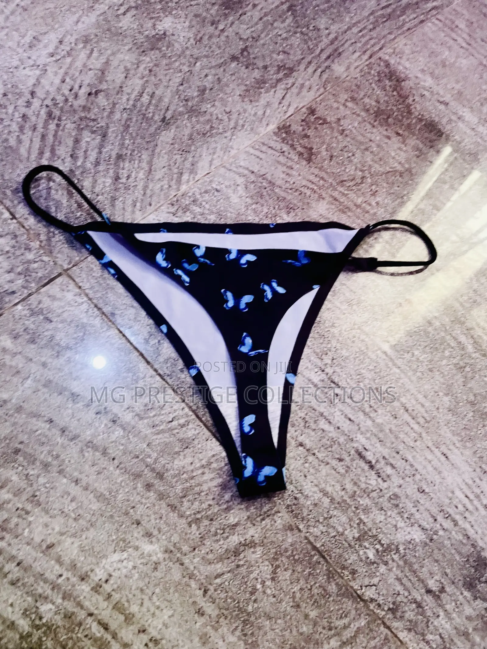 Women's Sexy Printed String Bikinis / Thong Panties – Size XL