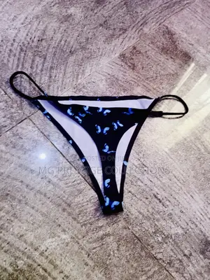 Women's Sexy Printed String Bikinis / Thong Panties – Size XL