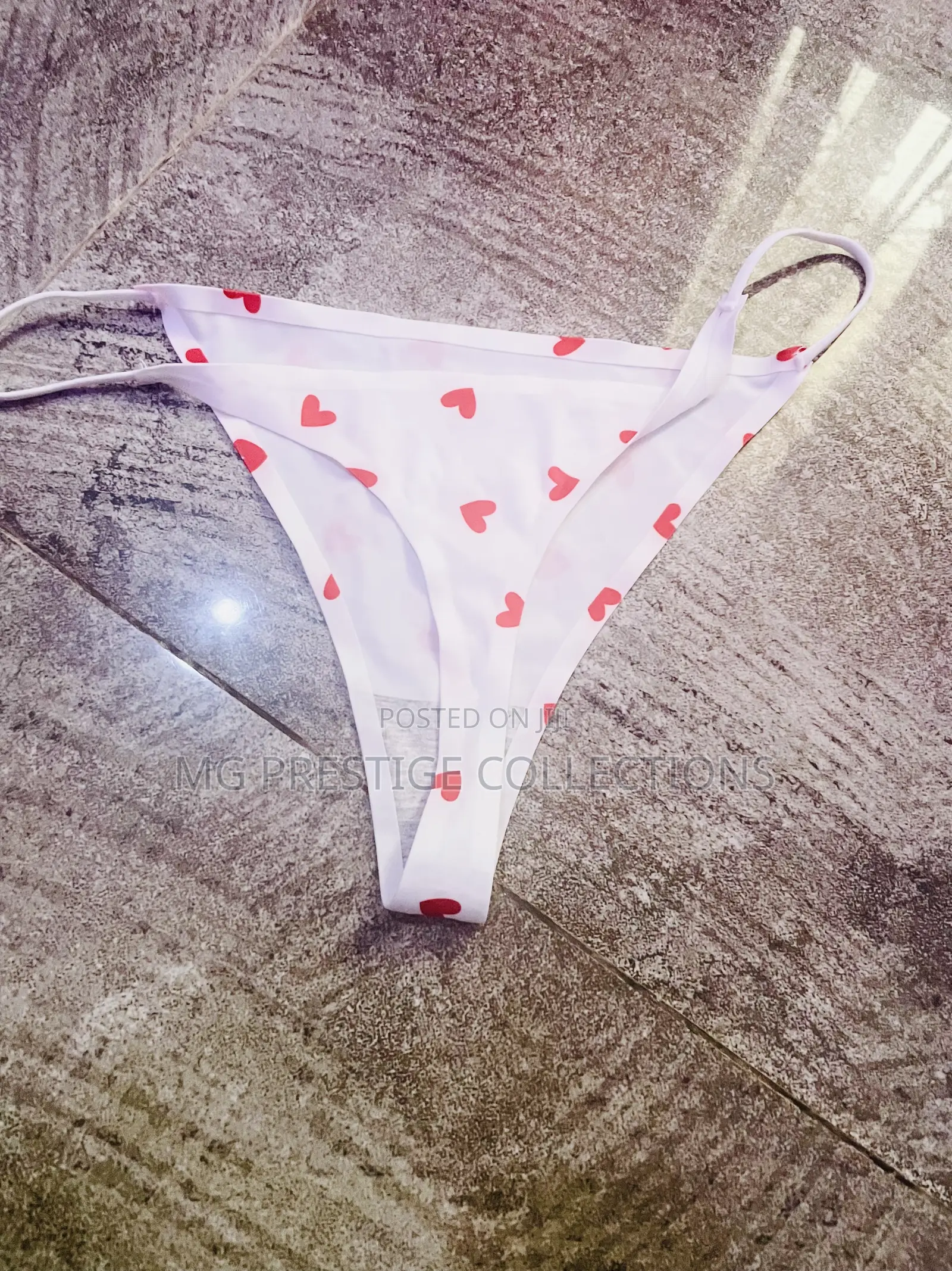 Women's Sexy Printed String Bikinis / Thong Panties – Size XL