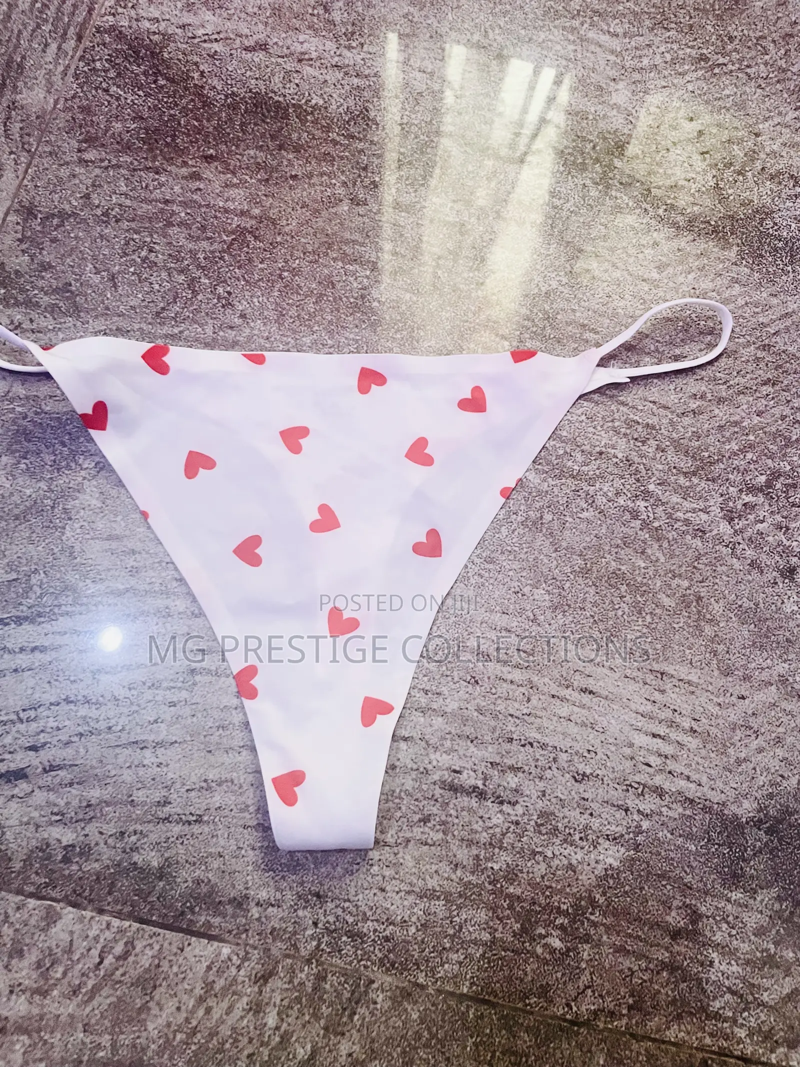 Women's Sexy Printed String Bikinis / Thong Panties – Size XL
