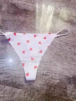 Women's Sexy Printed String Bikinis / Thong Panties – Size XL