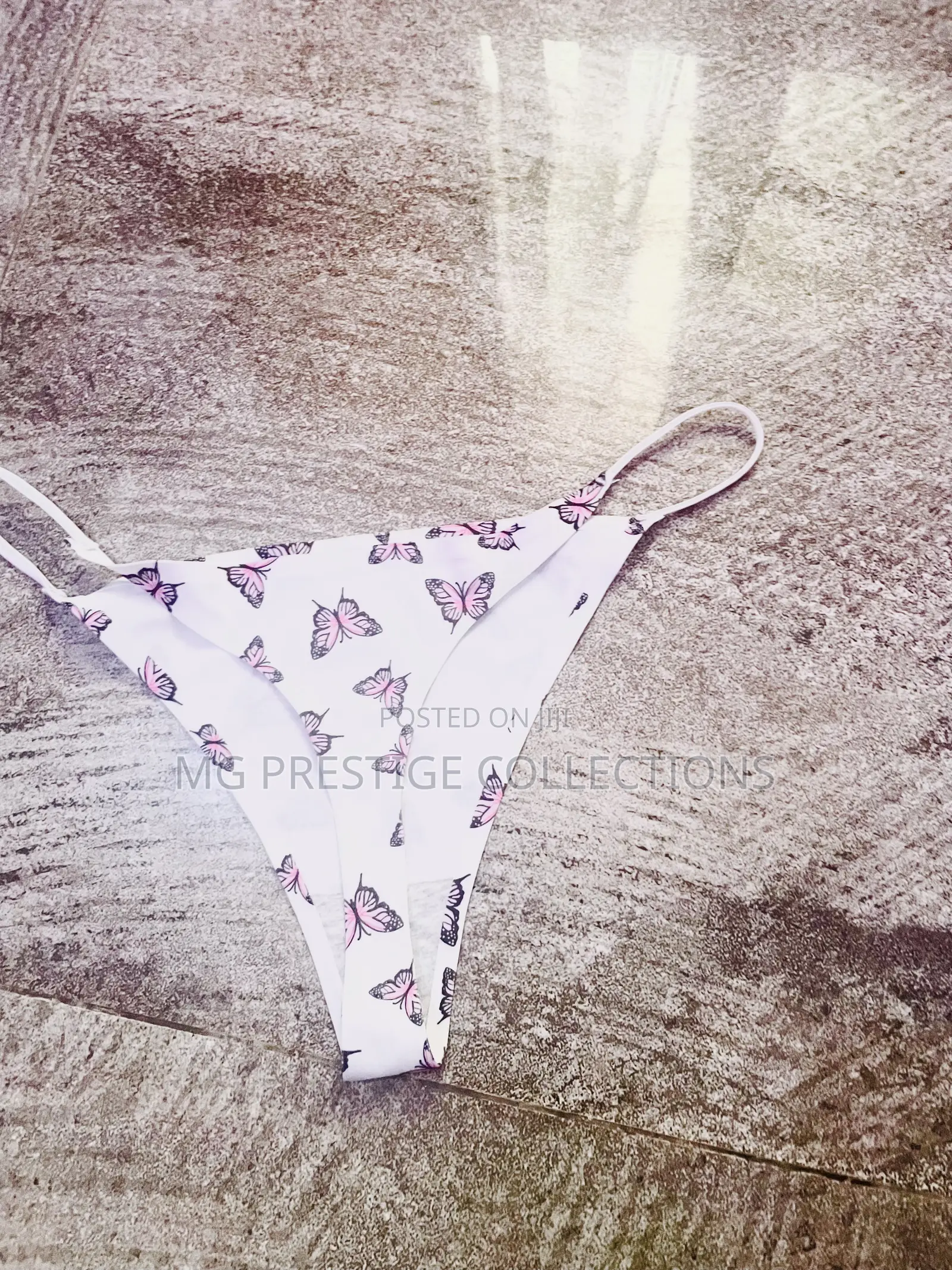 Women's Sexy Printed String Bikinis / Thong Panties – Size XL