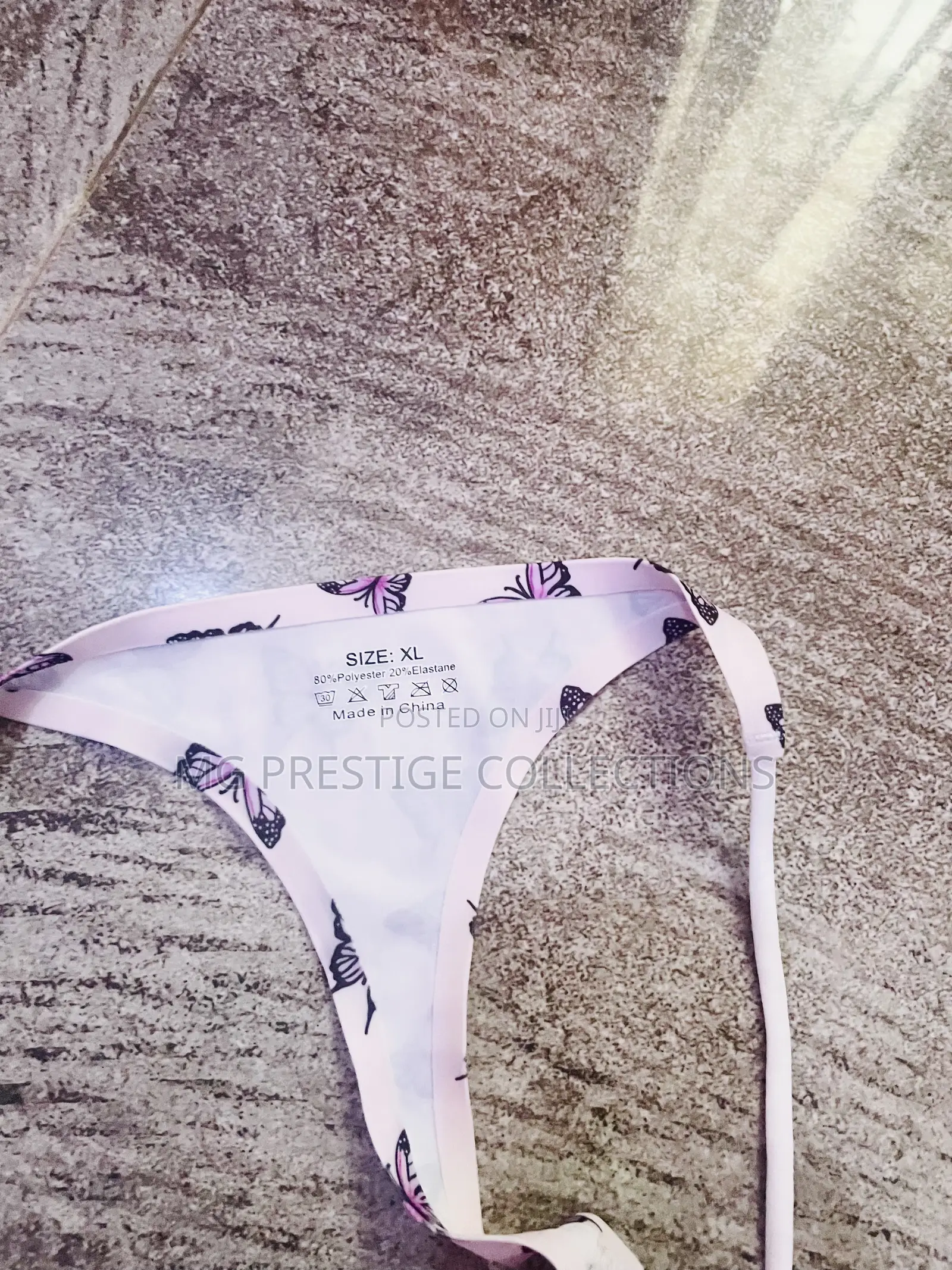 Women's Sexy Printed String Bikinis / Thong Panties – Size XL