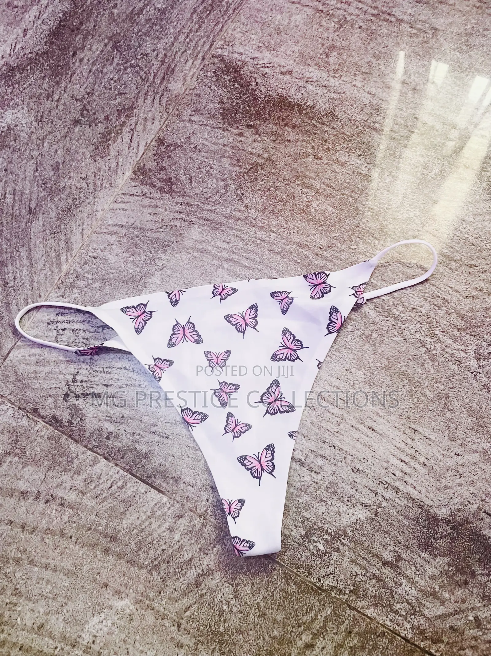 Women's Sexy Printed String Bikinis / Thong Panties – Size XL