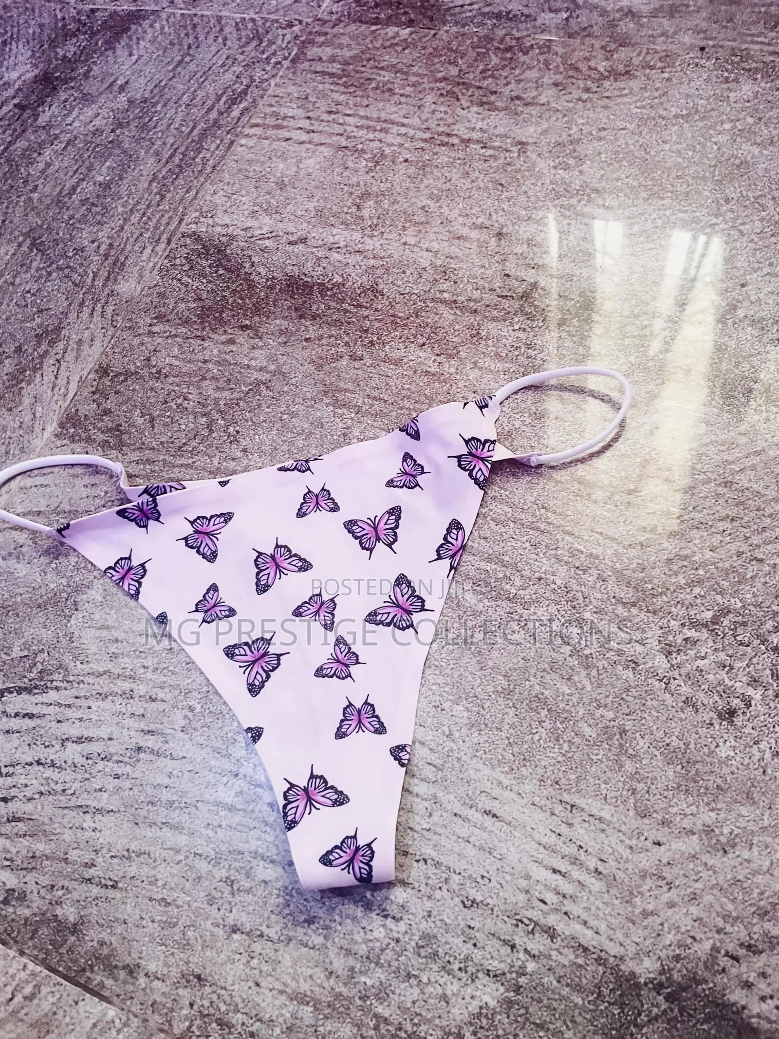 Women's Sexy Printed String Bikinis / Thong Panties – Size XL