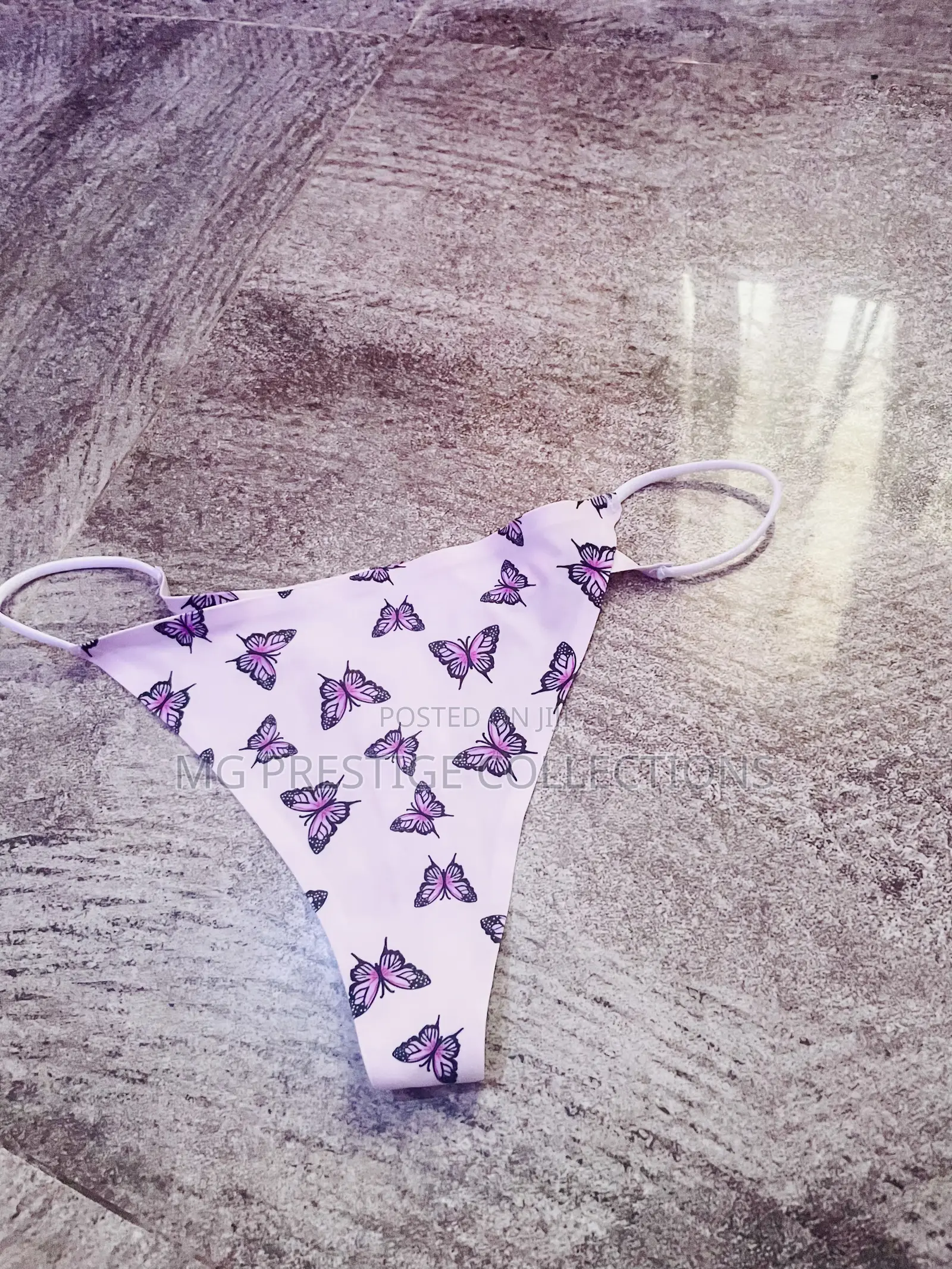 Women's Sexy Printed String Bikinis / Thong Panties – Size XL