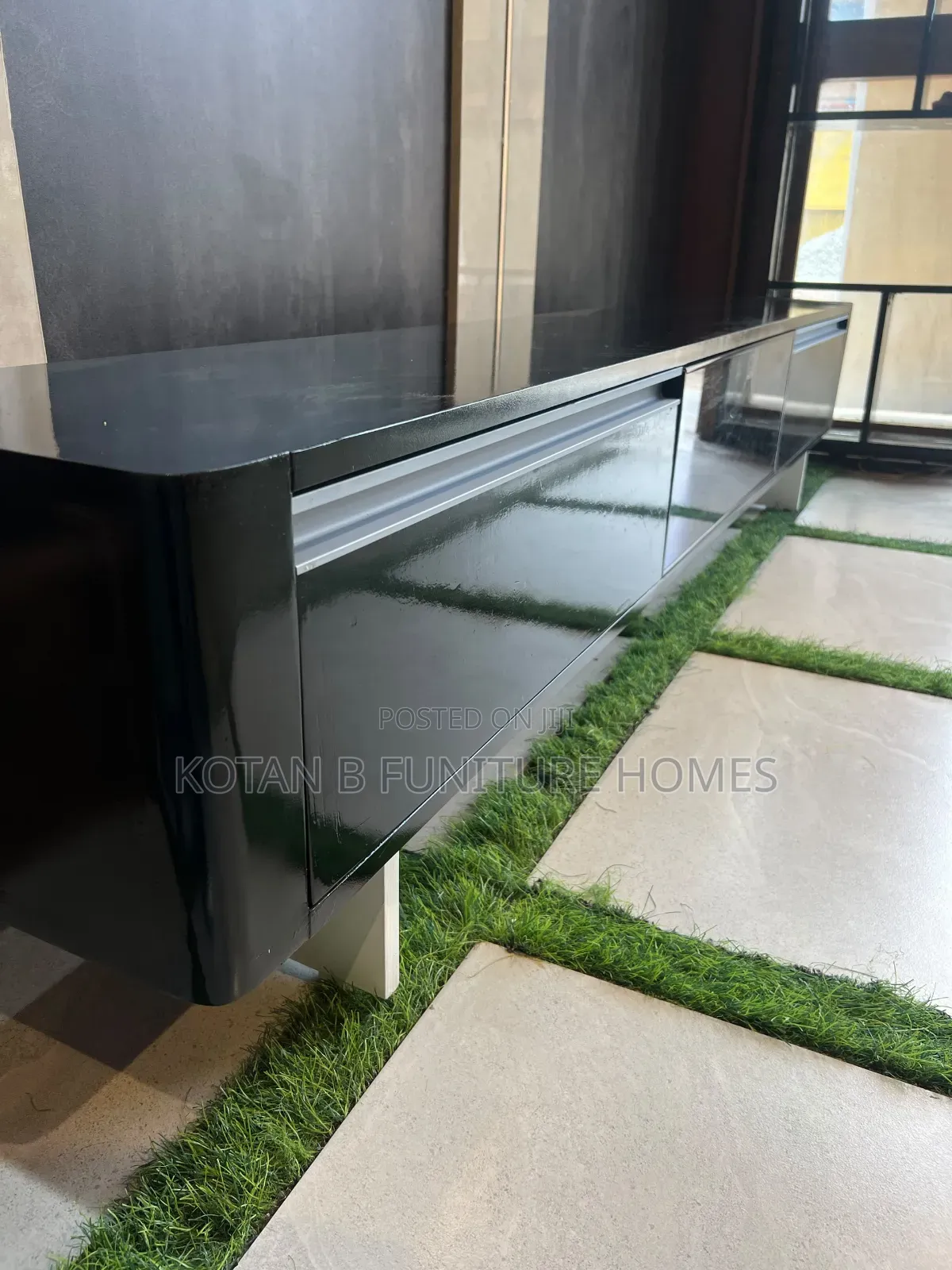 Black TV Stand