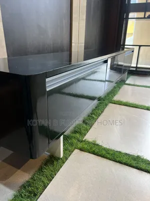 Black TV Stand