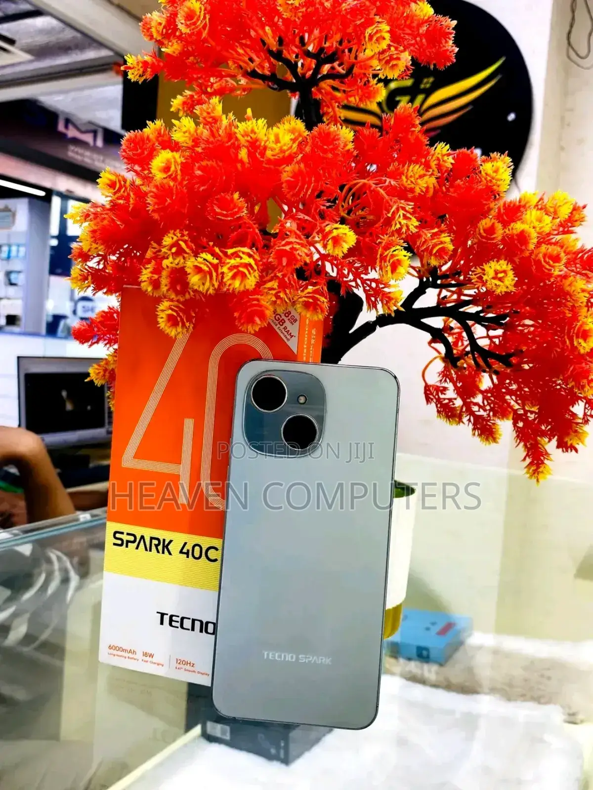 New Tecno Spark 40C 128 GB Gray