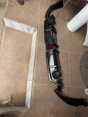 Honda Civic Back Bumper Diffuser With Exhaust Mouth