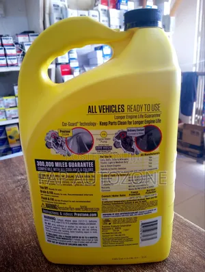 Premium Quality Prestone Antifreeze + Coolant for All Cars From USA